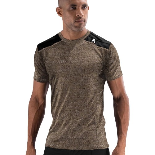 Camisa De Manga Dry Fit Respirável Ultra Fit Academia Esporte Treino Masculino Corrida Nk01